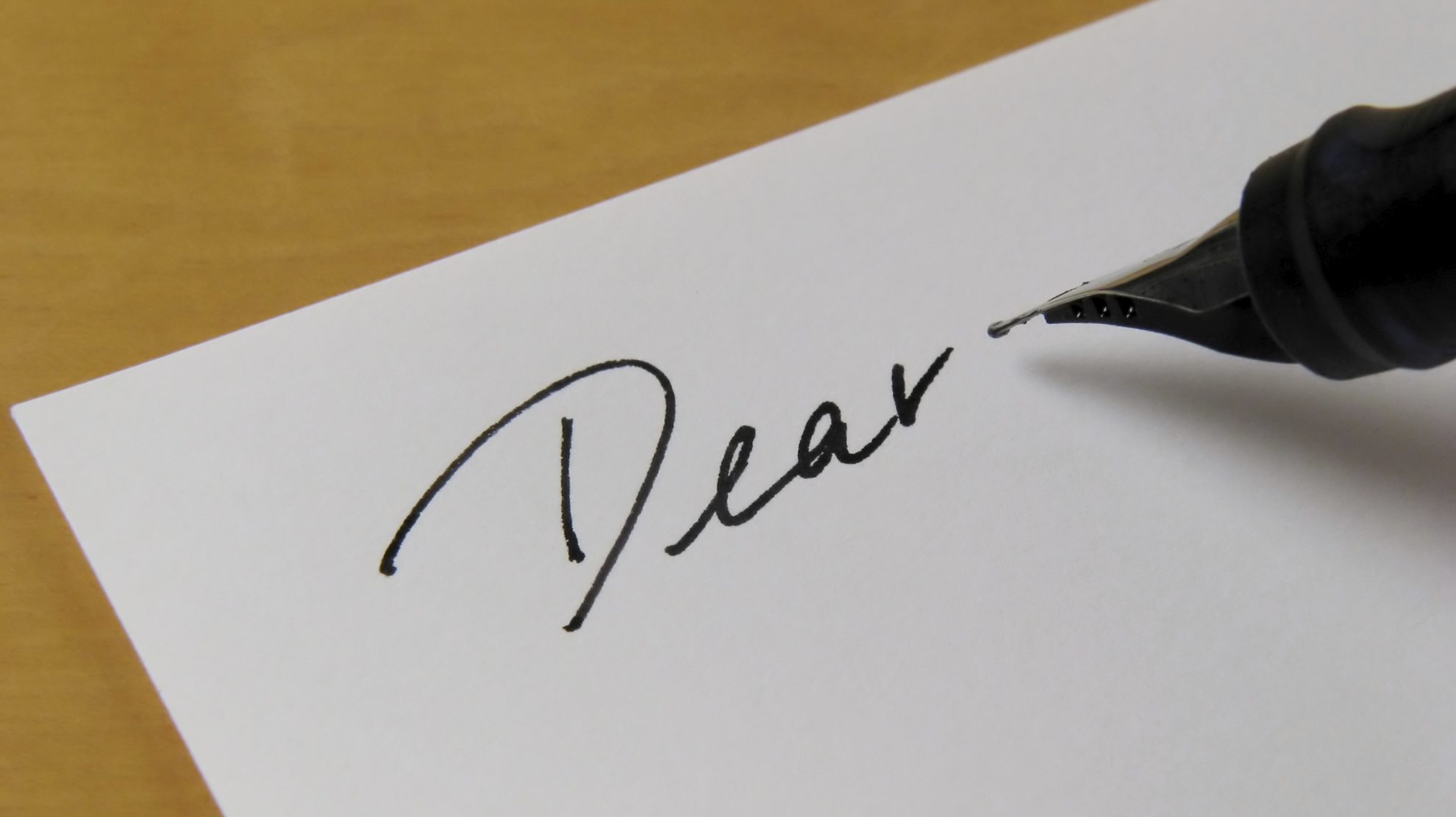 Gorry Writing On letter writing – Terry Gorry